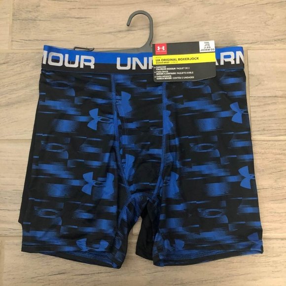 Under Armour Boy’s Boxer Brief - 2 Pack size XL - Picture 1 of 7